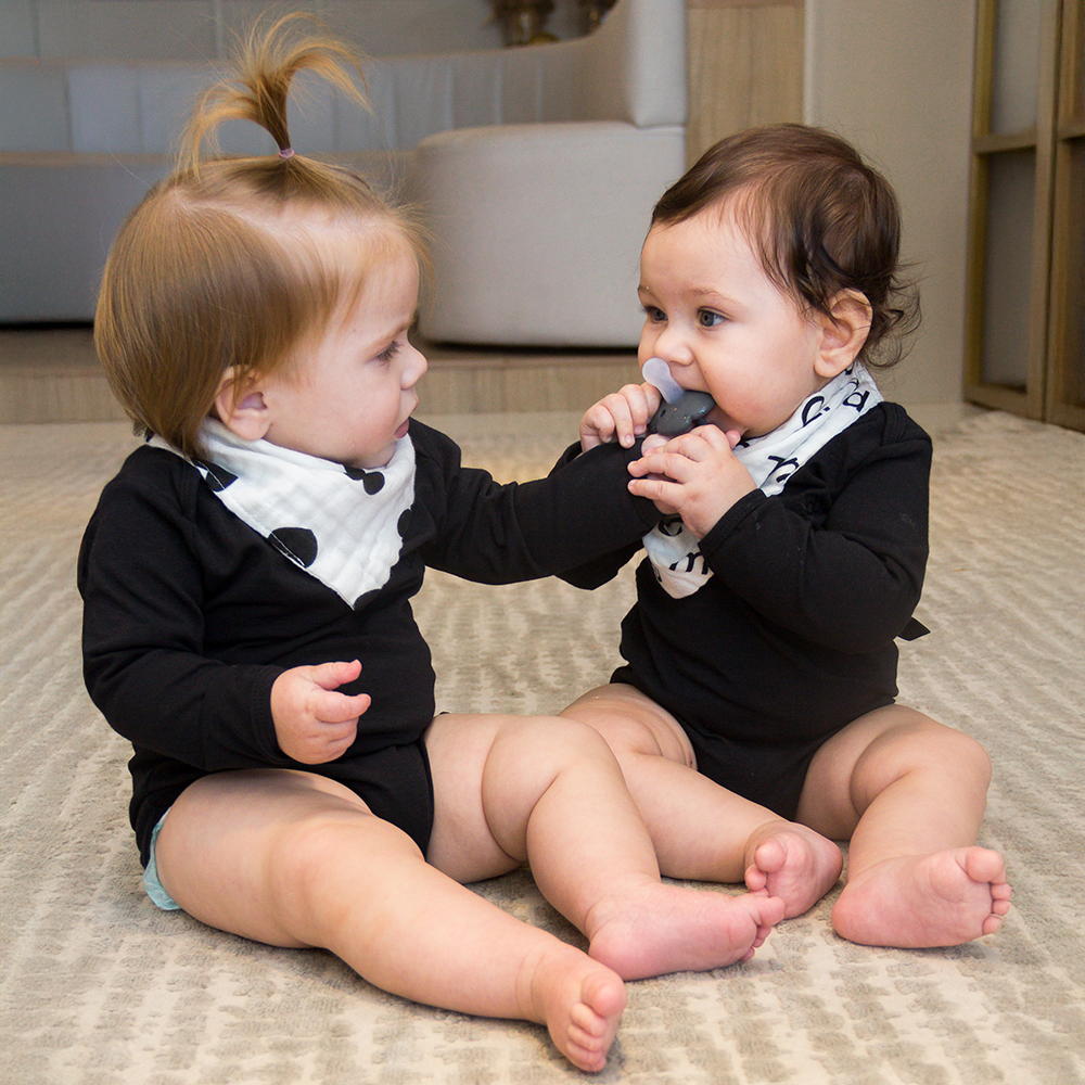 Essential Long – Body Preto Manga Longa Bebê