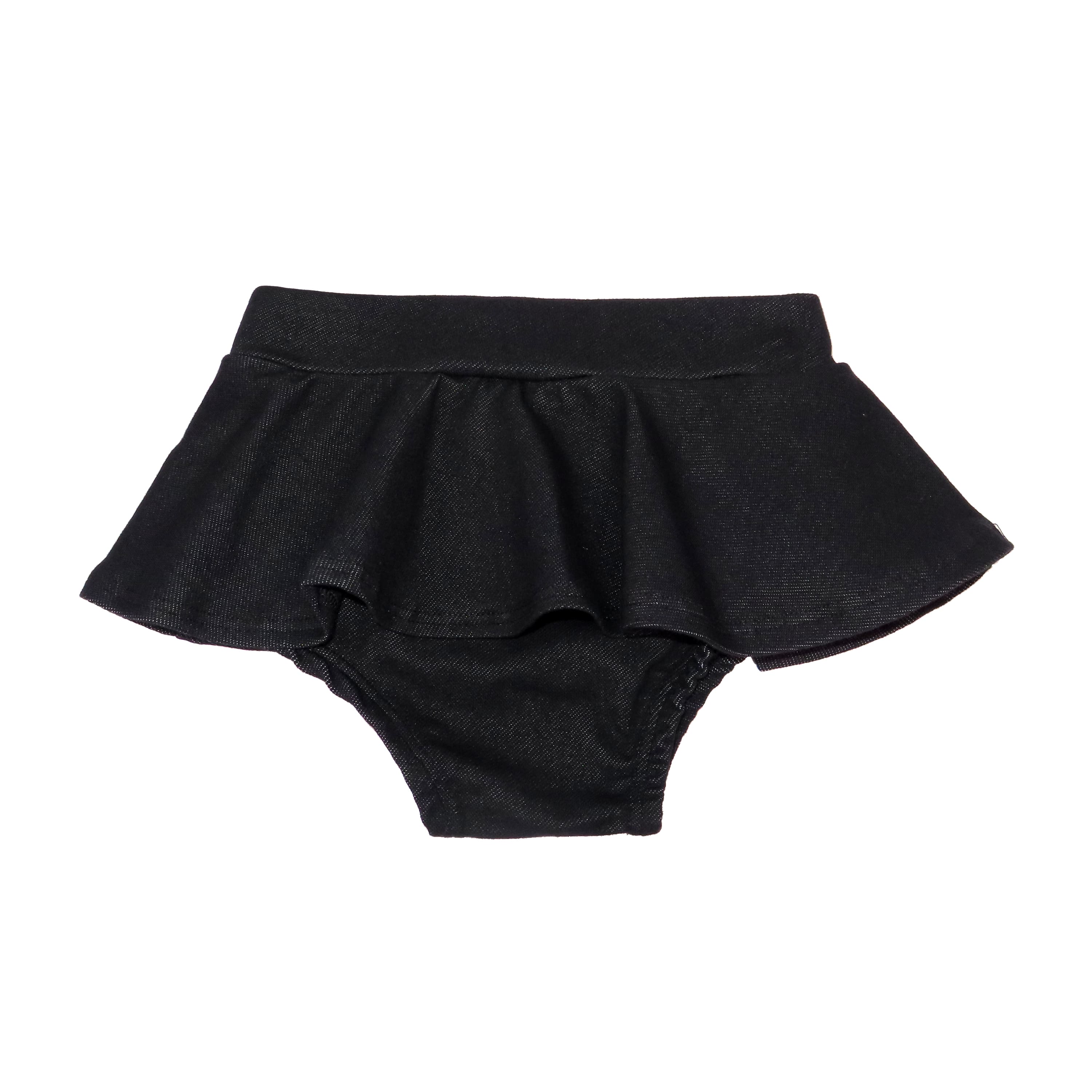 Black Skirt – Saia Preta com Calcinha Bebê