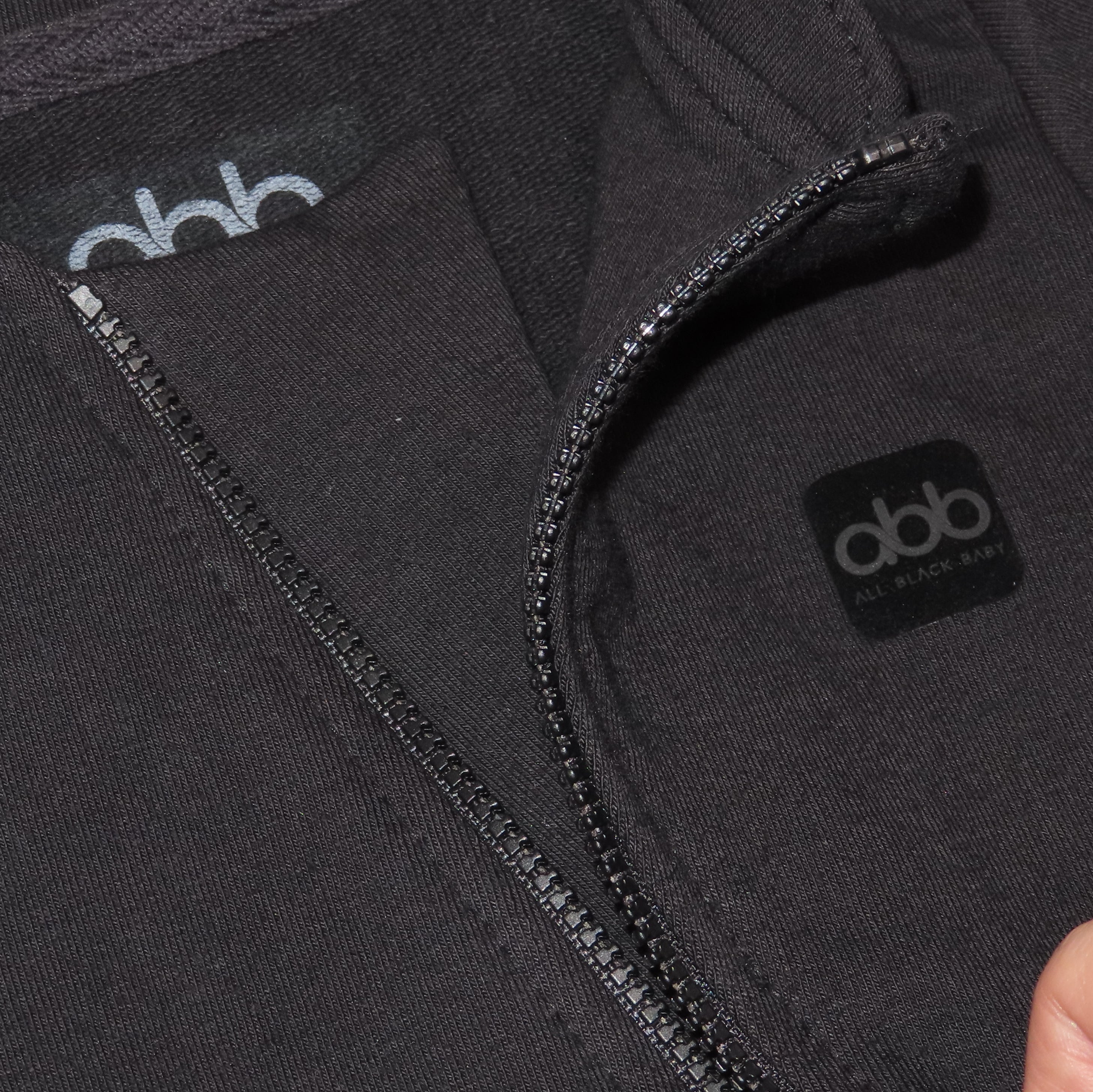 Macacão Longo Preto com Zíper – SleepEase Zíper