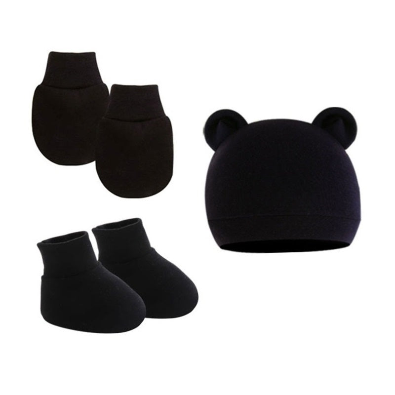Kit Inverno – Touca, Luva e Meia All Black